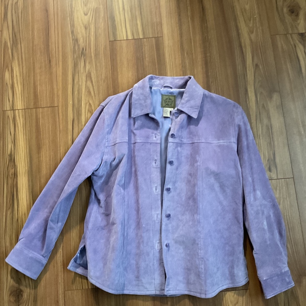 Women’s Leather Jacket Vintage AMI